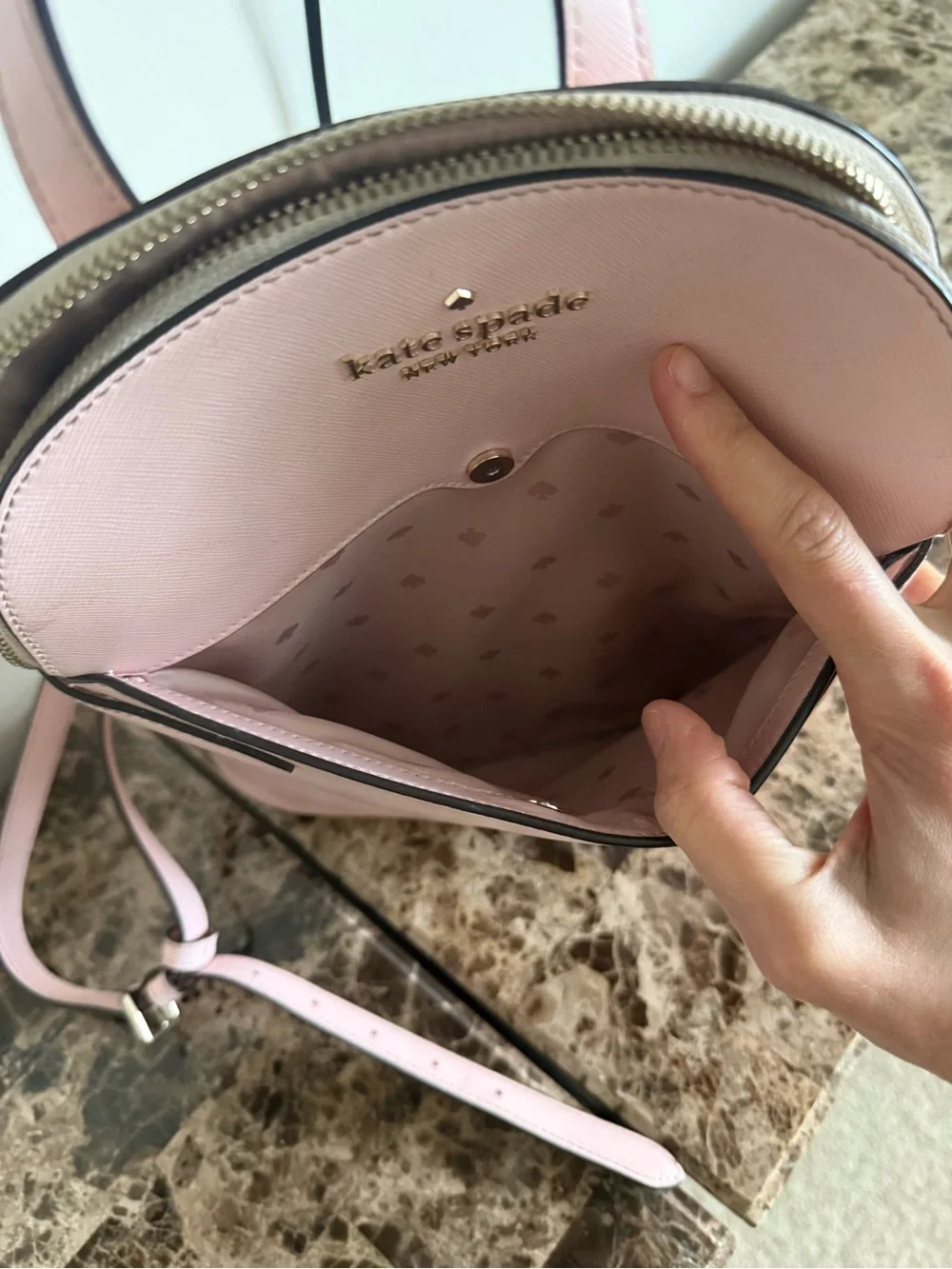 kate spade Pink Leather Backpack